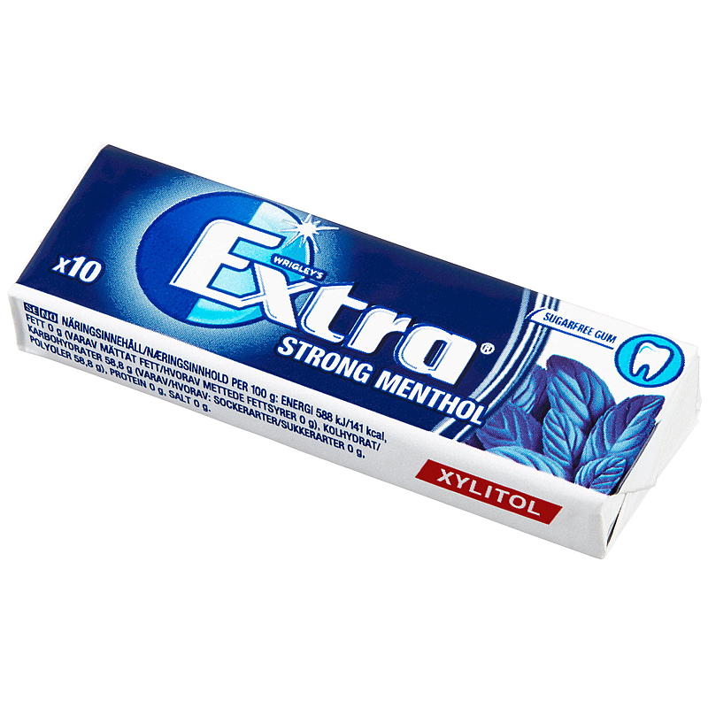 Extra Extra 14 g Mentolo Forte