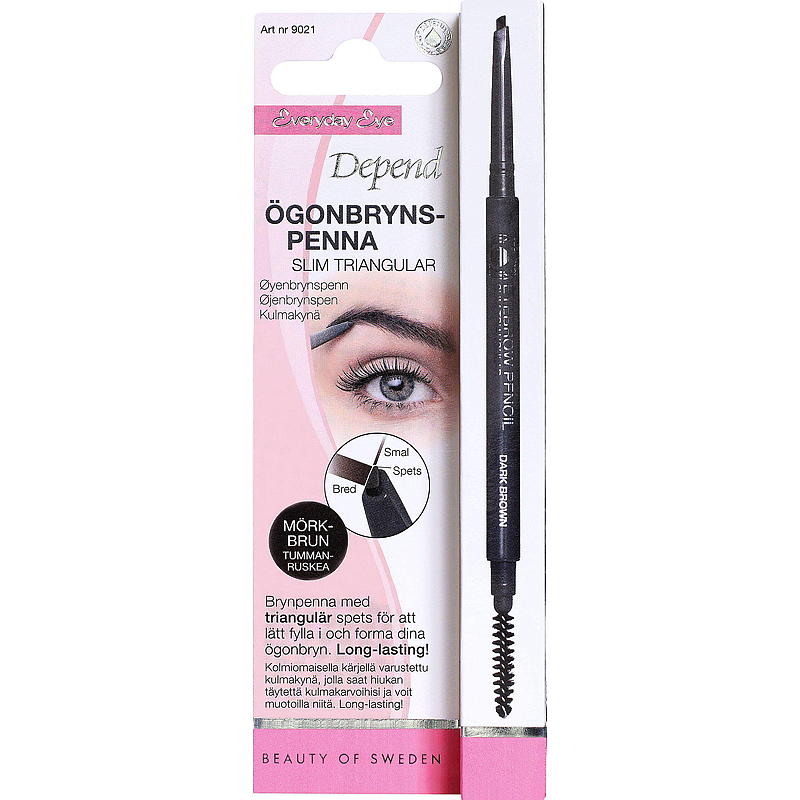 Lápiz de cejas Depend marrón oscuro Depend