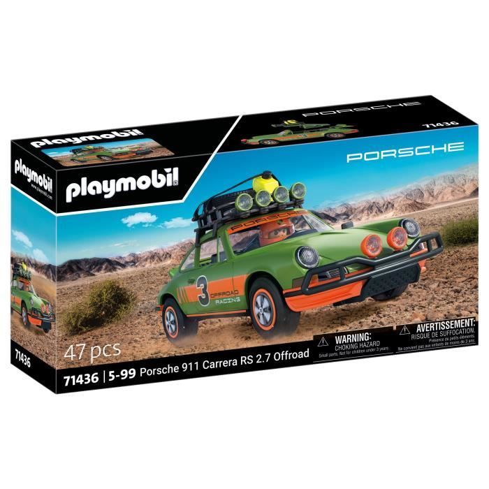 PLAYMOBIL 71436 Porsche 911 Carrera RS 2.7 Offroad Edition, Auto classiche, Adulti, Auto da collezione