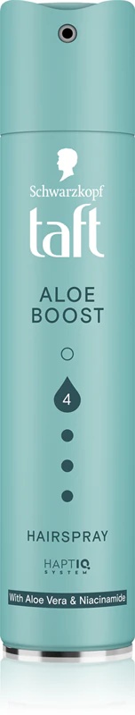 Schwarzkopf Taft Aloe Boost stiprios fiksacijos plaukų lakas