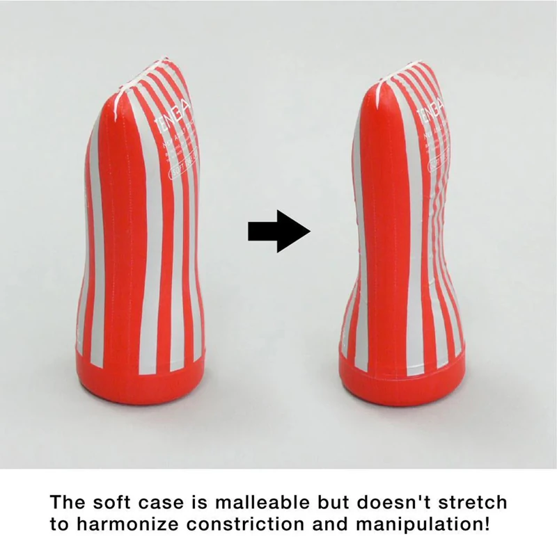 Tenga Squeeze Soft Case Cup Zachte Wegwerp Masturbator