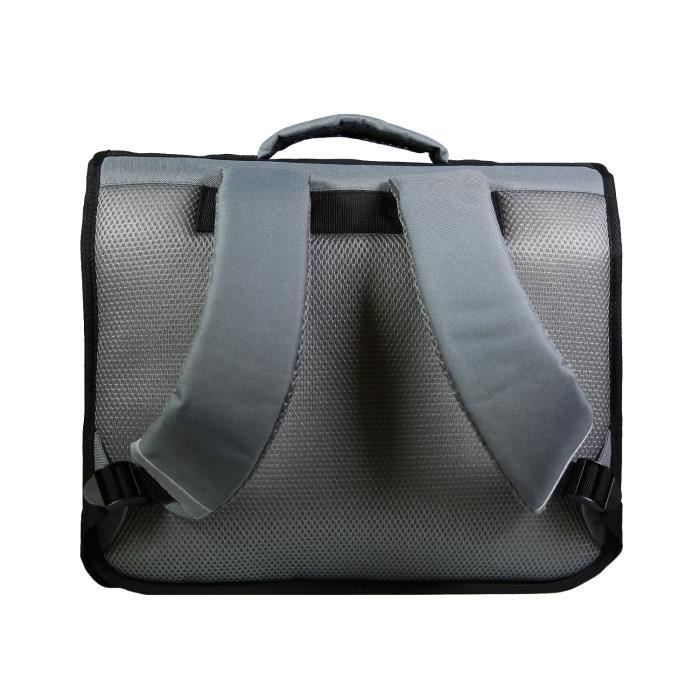 Mochila escolar BAGTROTTER Harry Potter de 38 cm, color gris.
