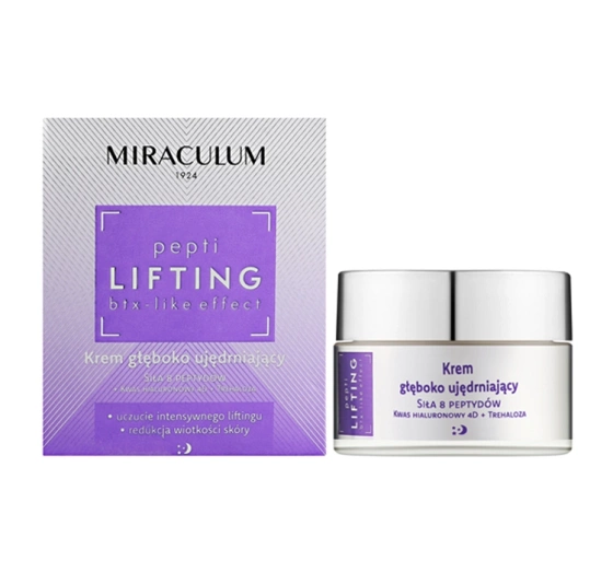 Miraculum Pepti Lifting krem głęboko ujędrniający na noc 50 ml