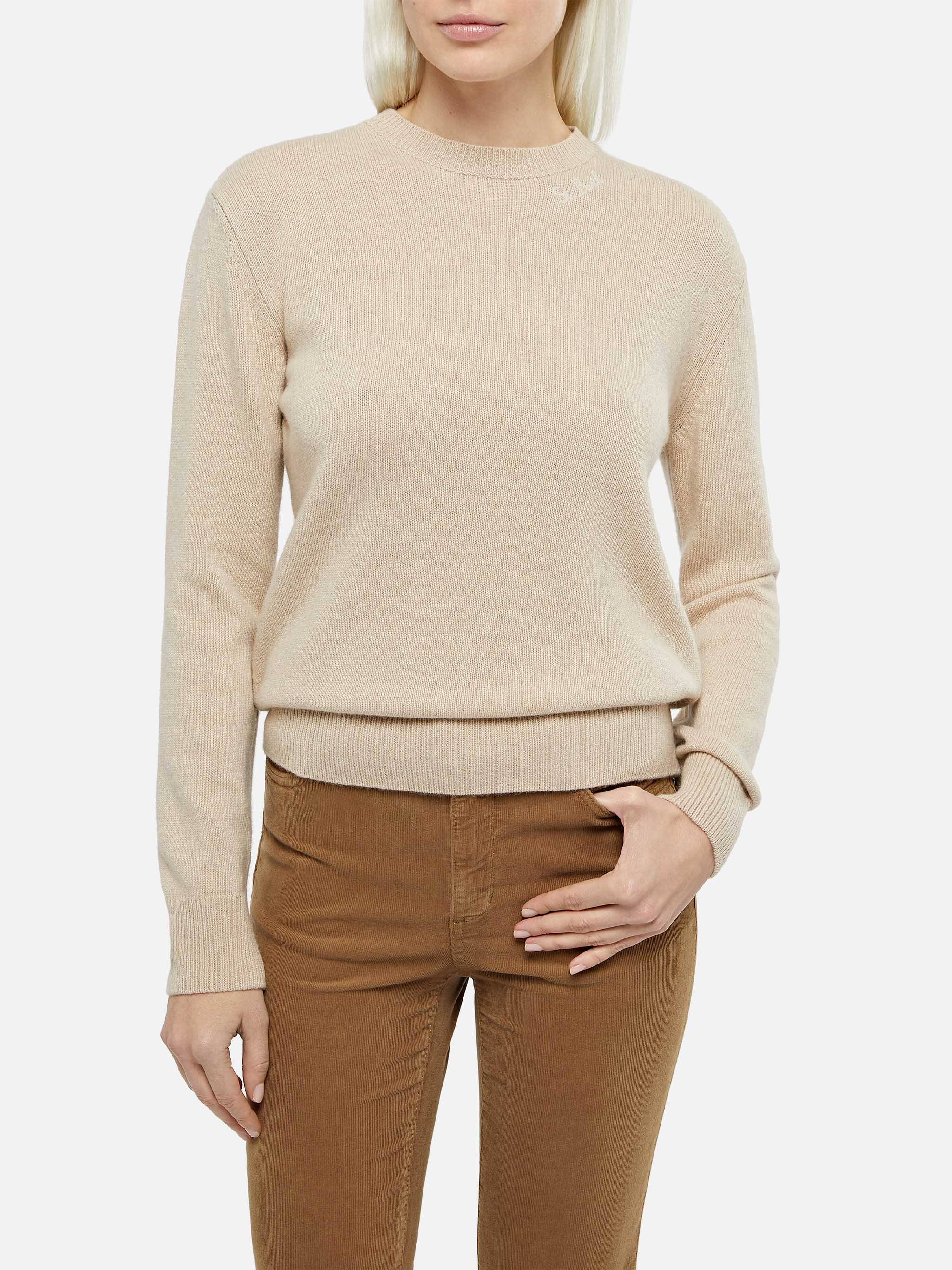 Beige damestrui van Sorbonne