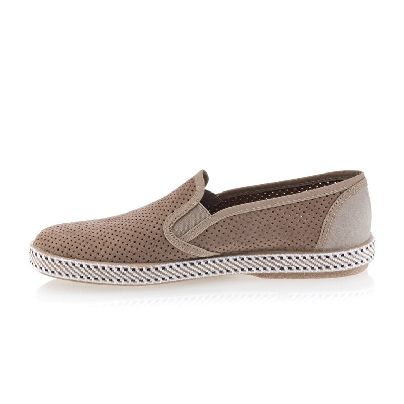 Sapatos confortáveis masculinos bege