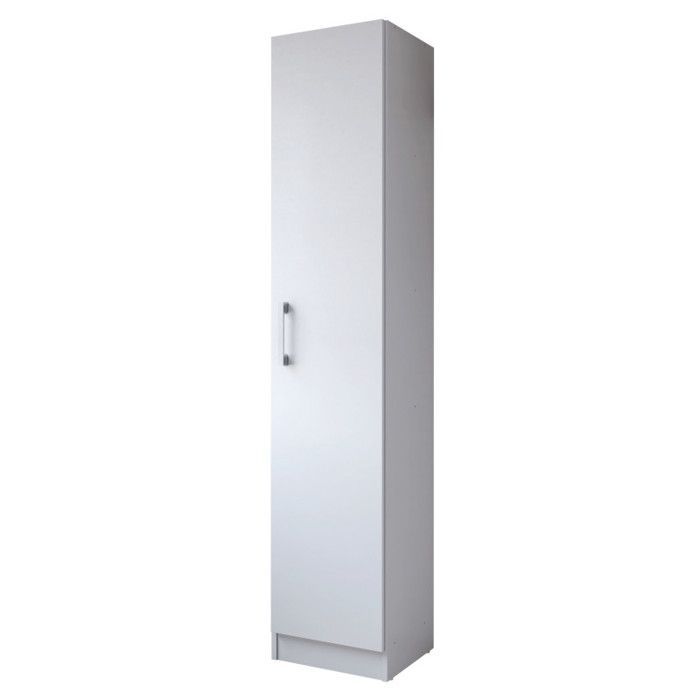 Meubles de rangement - KITS PARANA - Armoire de Buanderie et Cellier Blanche 35 cm 5 Niches - SALLE DE BAIN