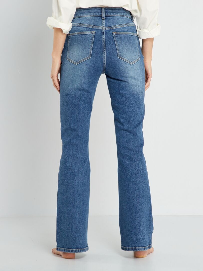 Pantalones vaqueros acampanados - L34 - AZUL