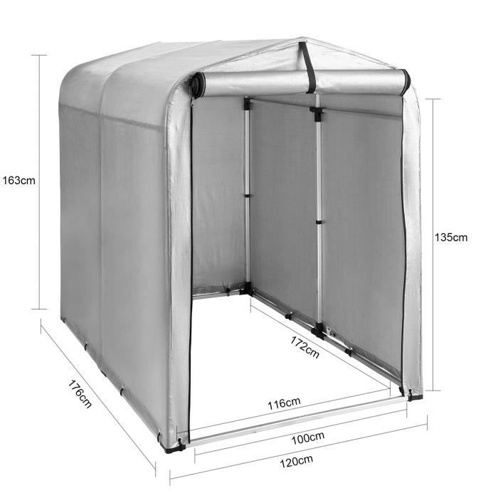SoBuy® KLS11 Garage/Tenda garage multifunzionale per biciclette