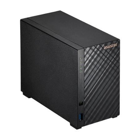 Servidor NAS - ASUSTOR - AS1202T - 2 baias - 1 GB DDR4