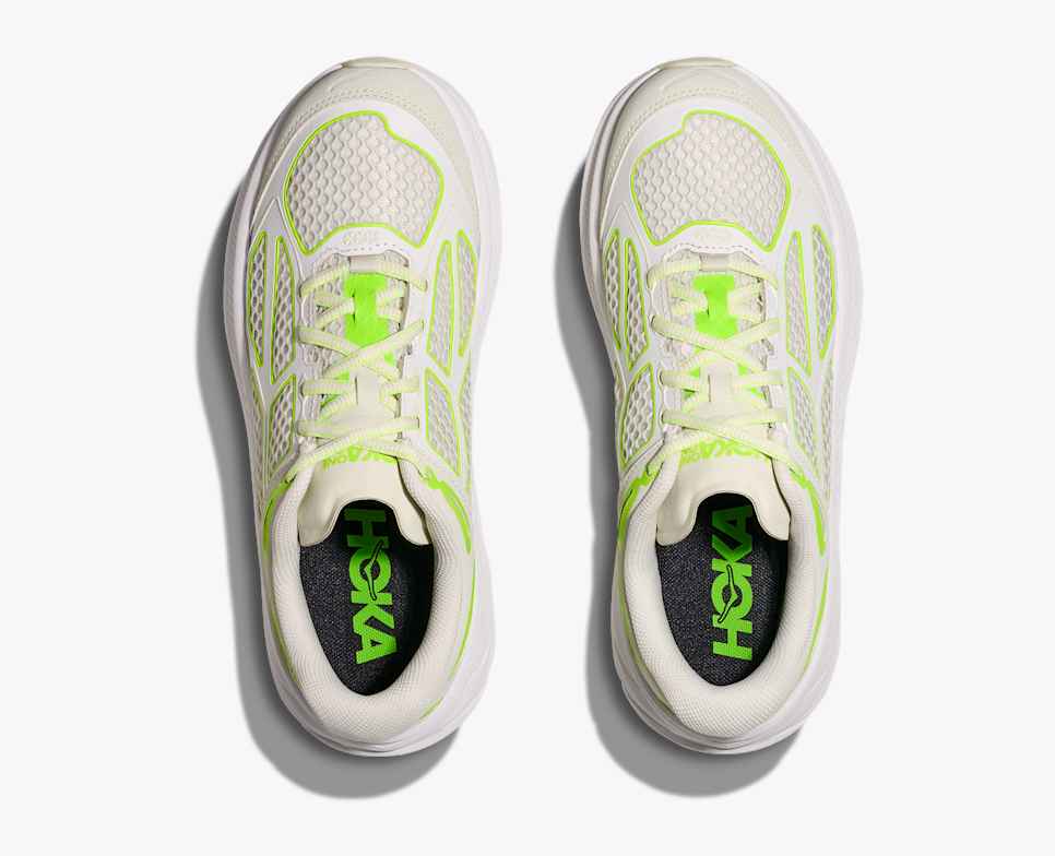 HOKA Clifton One9 Sale al Tartufo / Verde Lime Neon