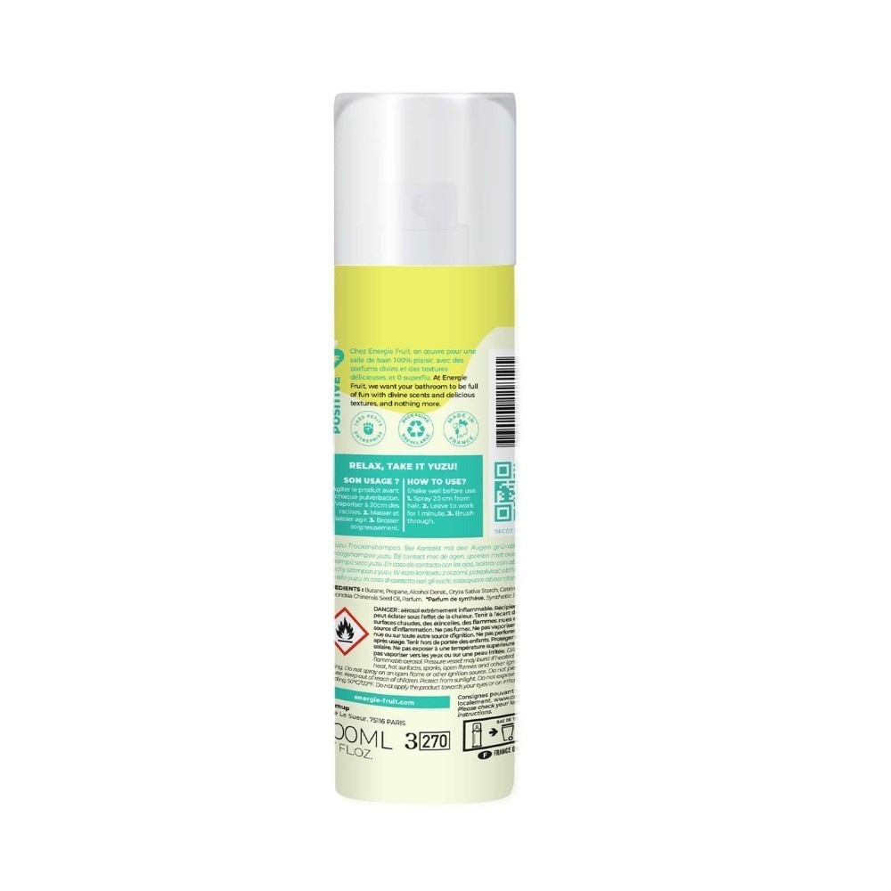 Energie Fruit shampooing sec invisible - au citron yuzu