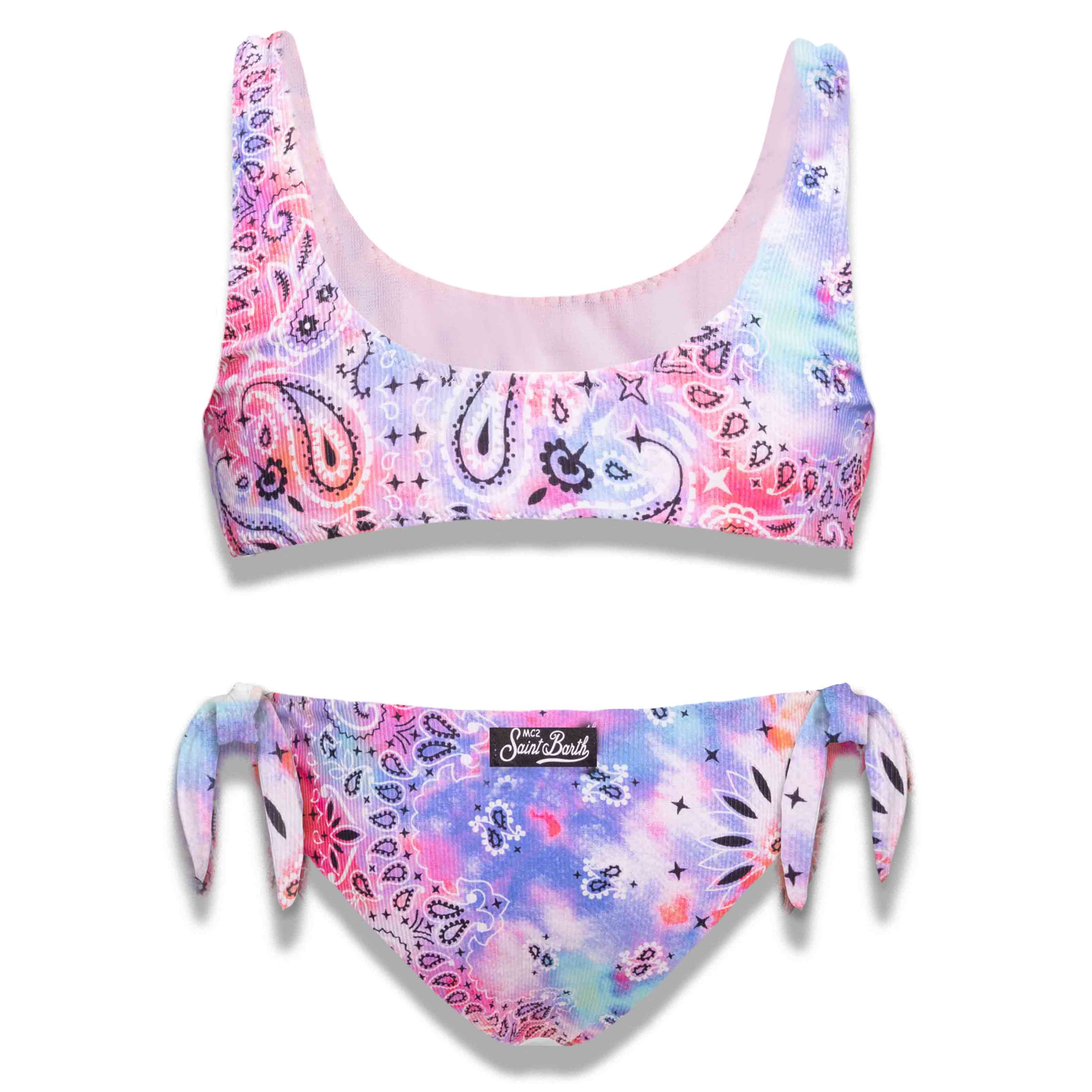 Bikini da bambina a bralette