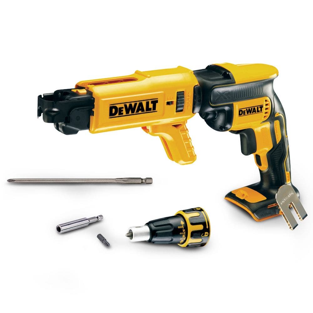Chave de fenda colada DEWALT 18V sem escova de 1/4