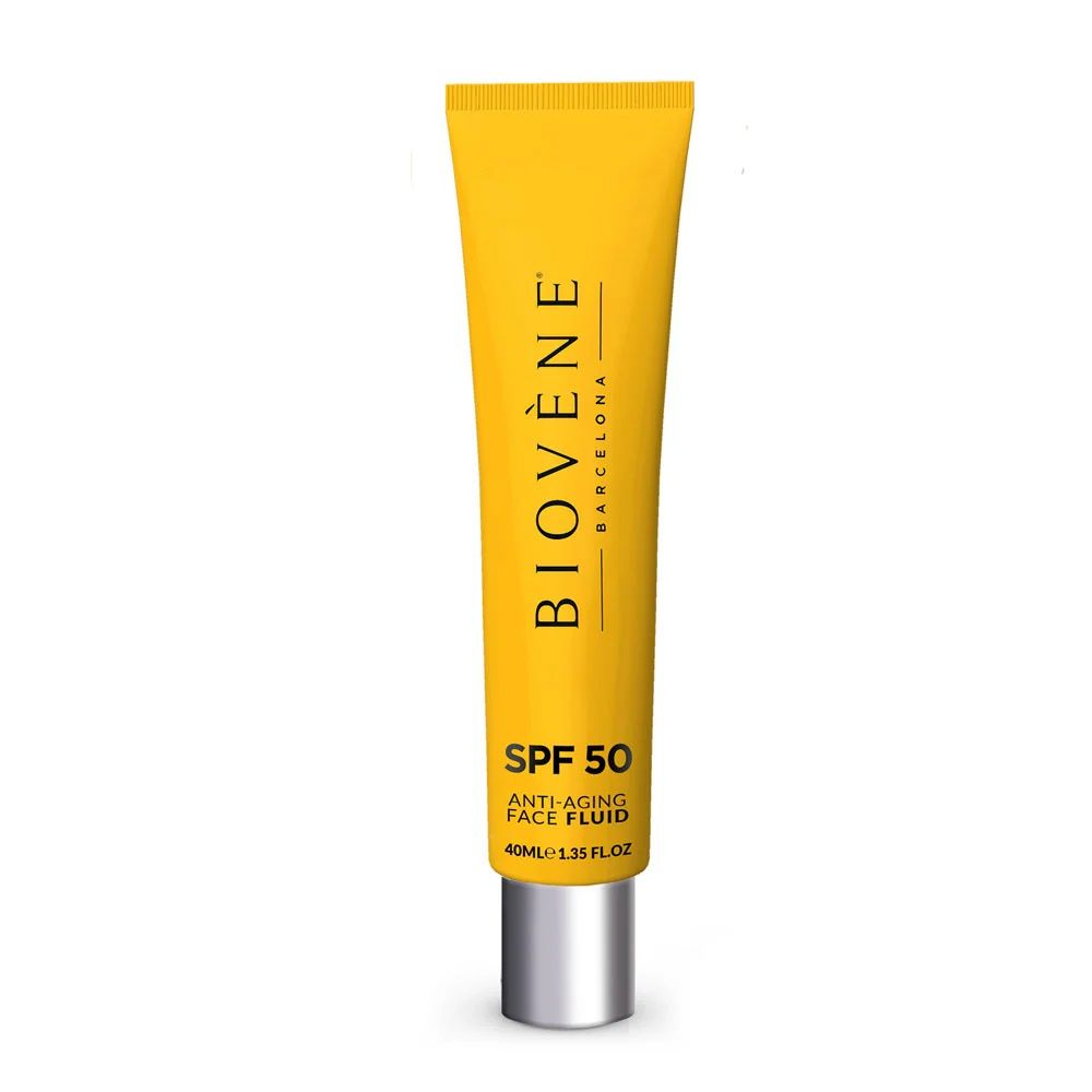 Omladzujúci pleťový fluid s kyselinou hyalurónovou SPF 50 Ochrana tváre
