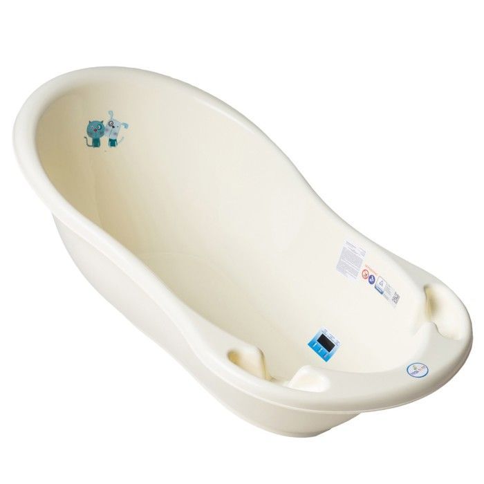 Baignoire bébé thermomètre Jaune Dog and Cat 102 cm