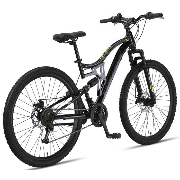 Mountain bike - CHILLAXX Falcon - 27.5 inches - 21 speeds - Black - disc brake