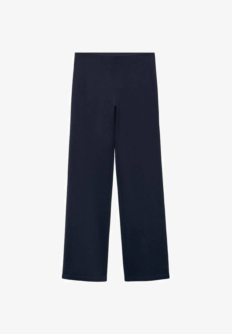 Mango STRAIGHT FIT MET ELASTISCHE TAILLE - Broek - donkerblauw