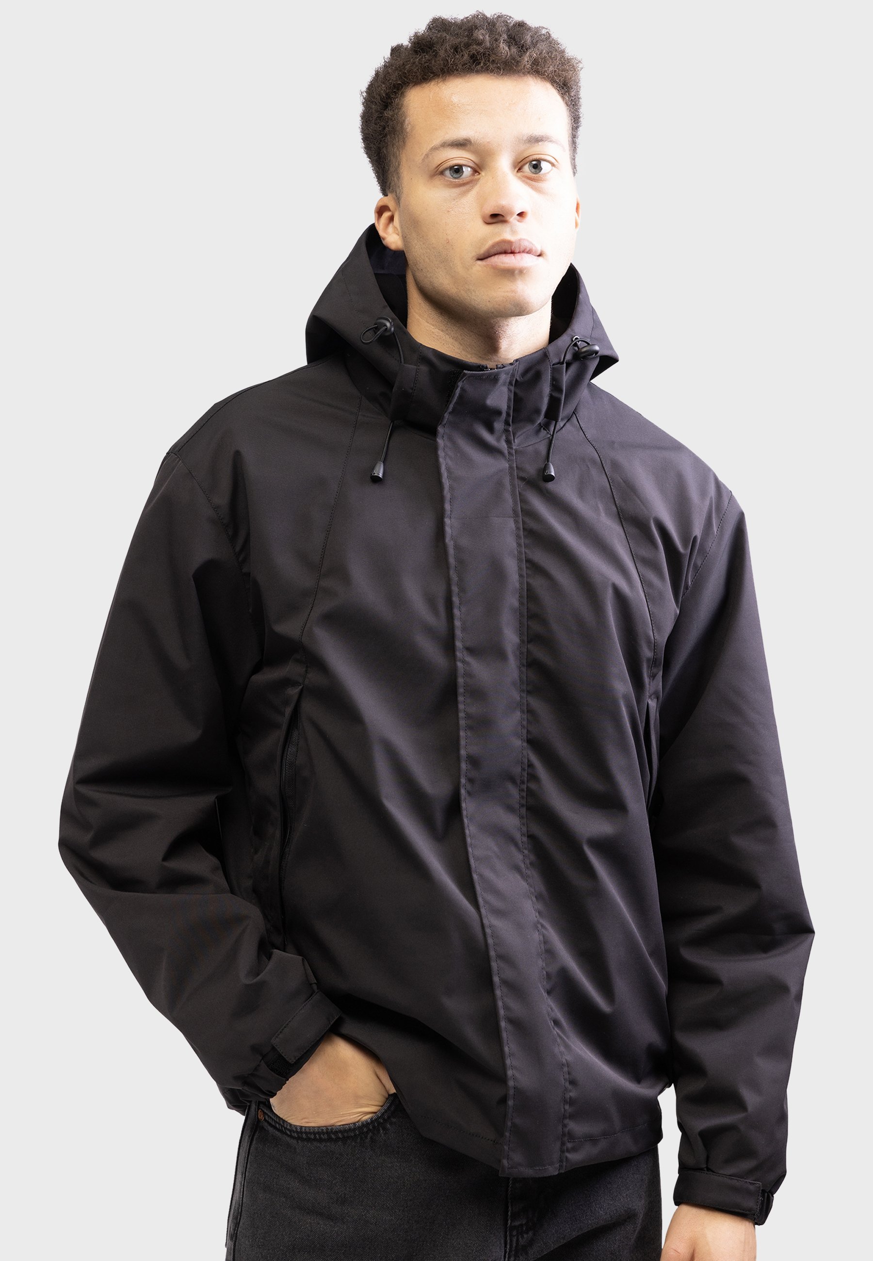 Redefined Rebel JAMIE JACKET BOXY - Waterdichte jas - zwart
