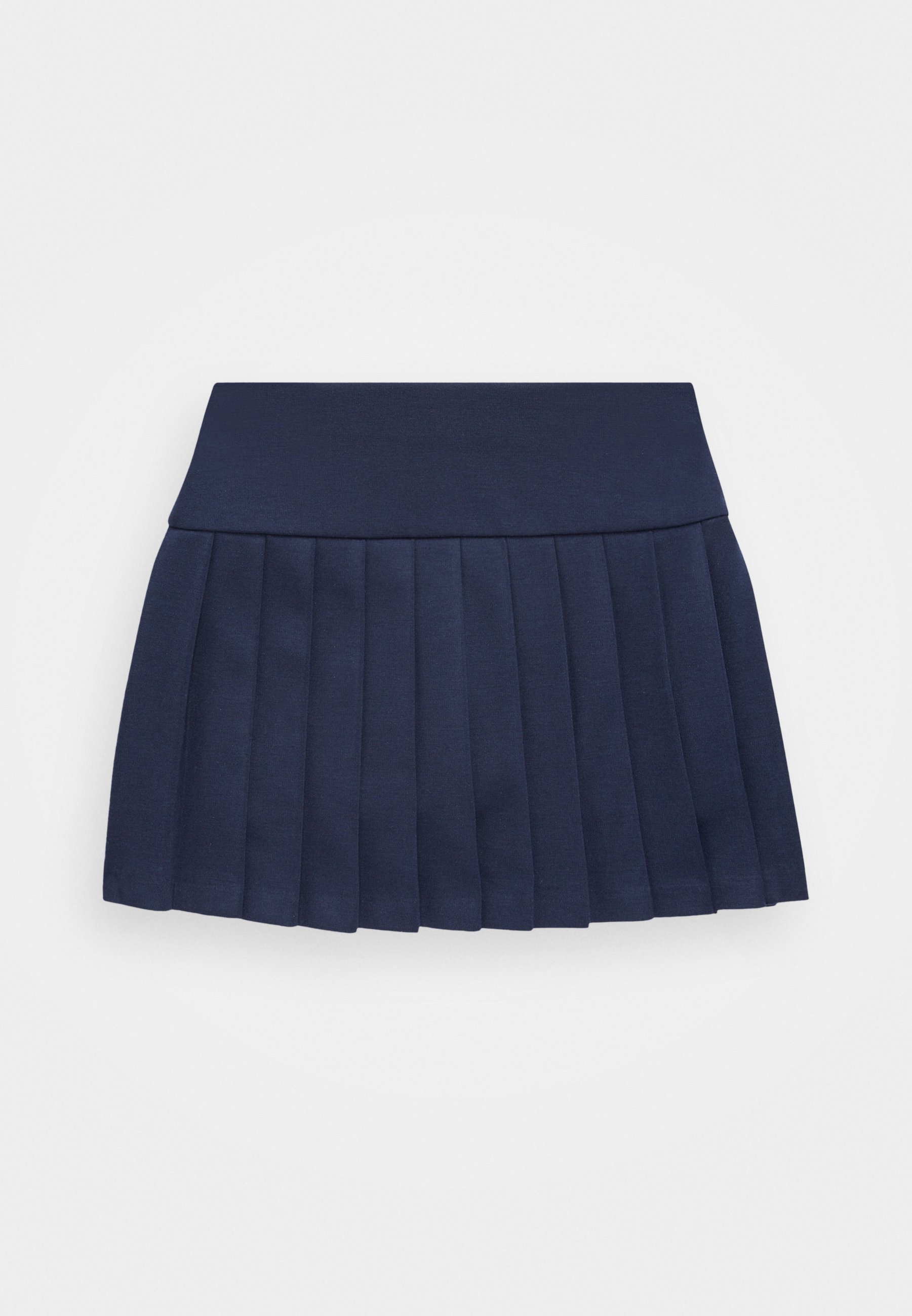 Jupe-short plissée Polo Ralph Lauren - Coupe trapèze - Bleu marine