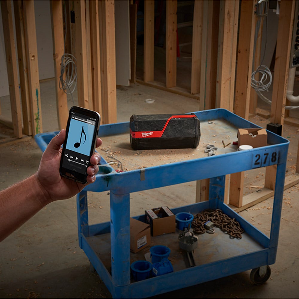 Boxă Bluetooth MILWAUKEE 12V/18V, Carcasă M12-18JSSP-0