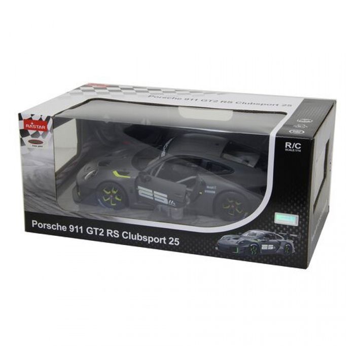 Voiture radiocommandée - JAMARA - PORSCHE 911 GT2 RS CLUBSPORT 25 - Gris - 2,4 GHz - Extérieur