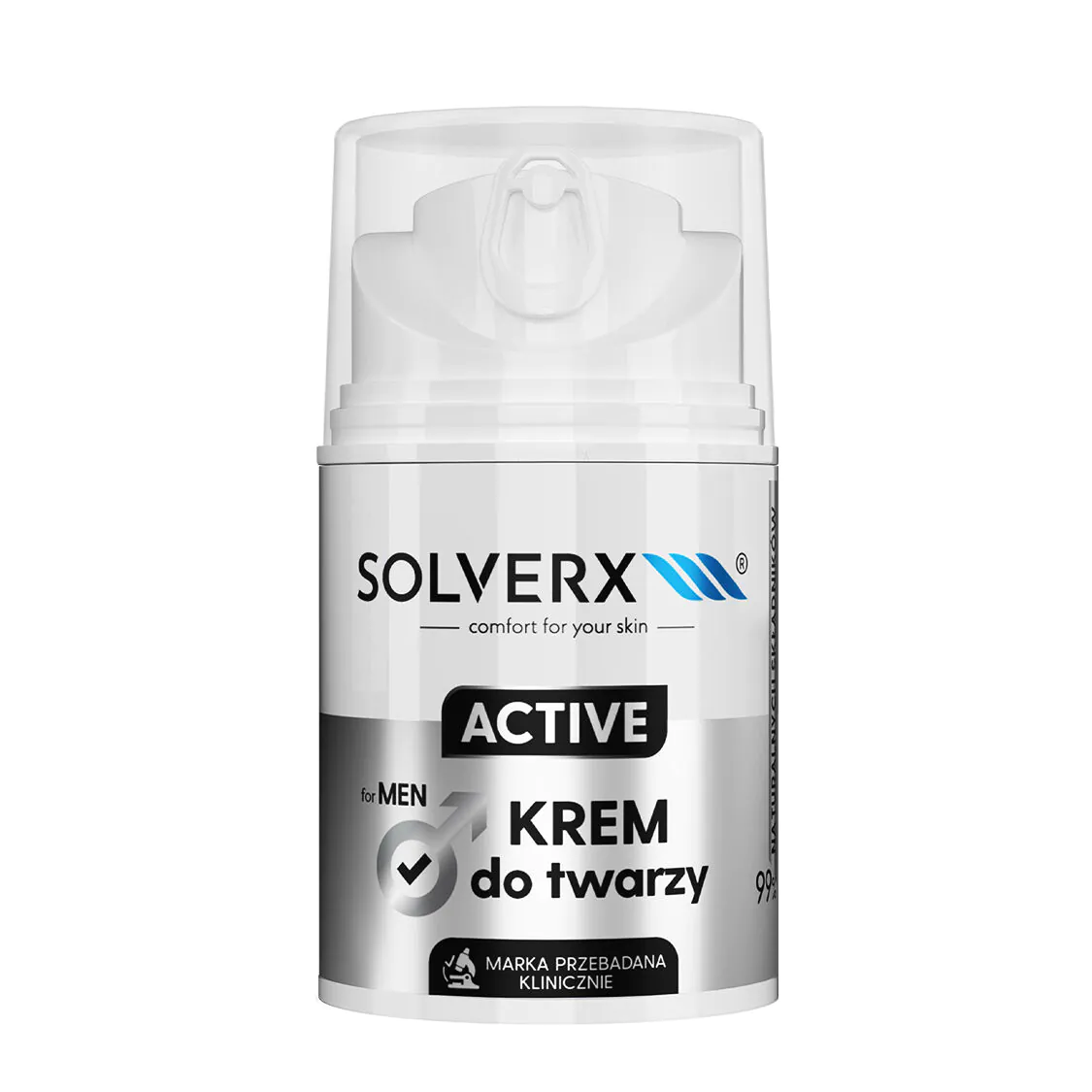 Solverx Active Men Krem do twarzy