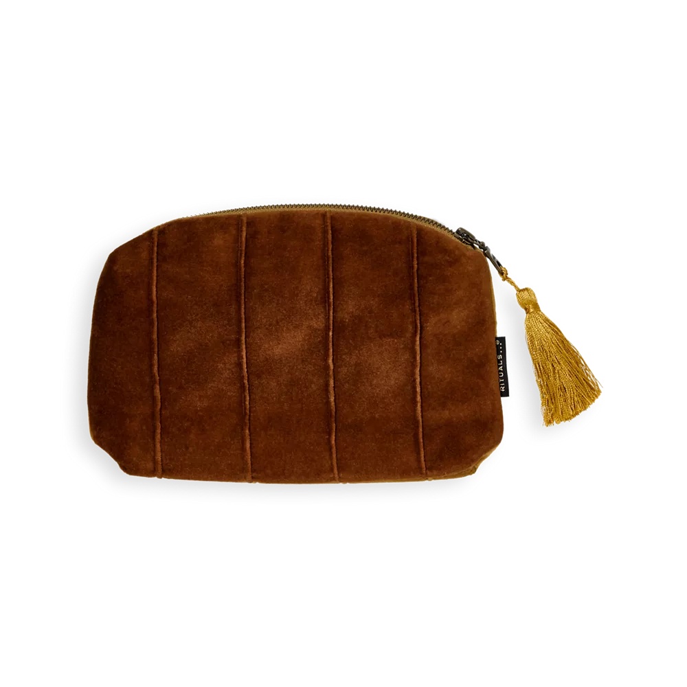 House of Rituals Vellore kolekcijas kosmētikas somiņa, kokvilnas samta maciņš, mazs