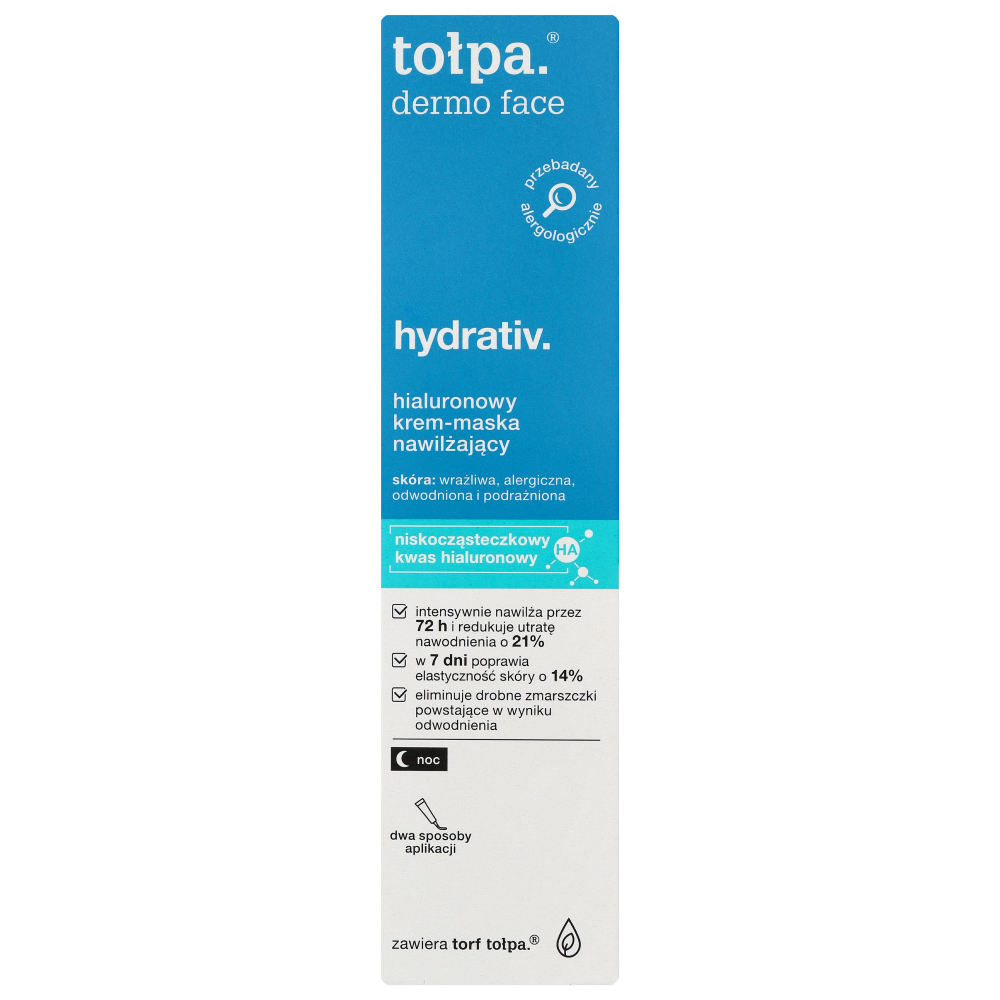 Tołpa eye cream-gel with moisturizing and relaxing effect 10ml Dermo Face Hydrativ