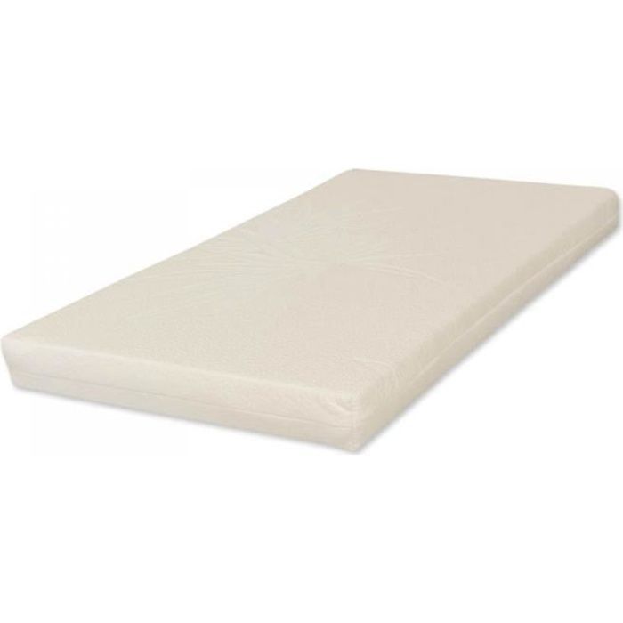 Colchón recto Coupey de polibambú de 60x140 cm