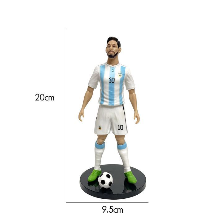 Football Figurines, Unique and Fun Cute Collectible Toy Set for Fans - Gifts (13 Pcs)