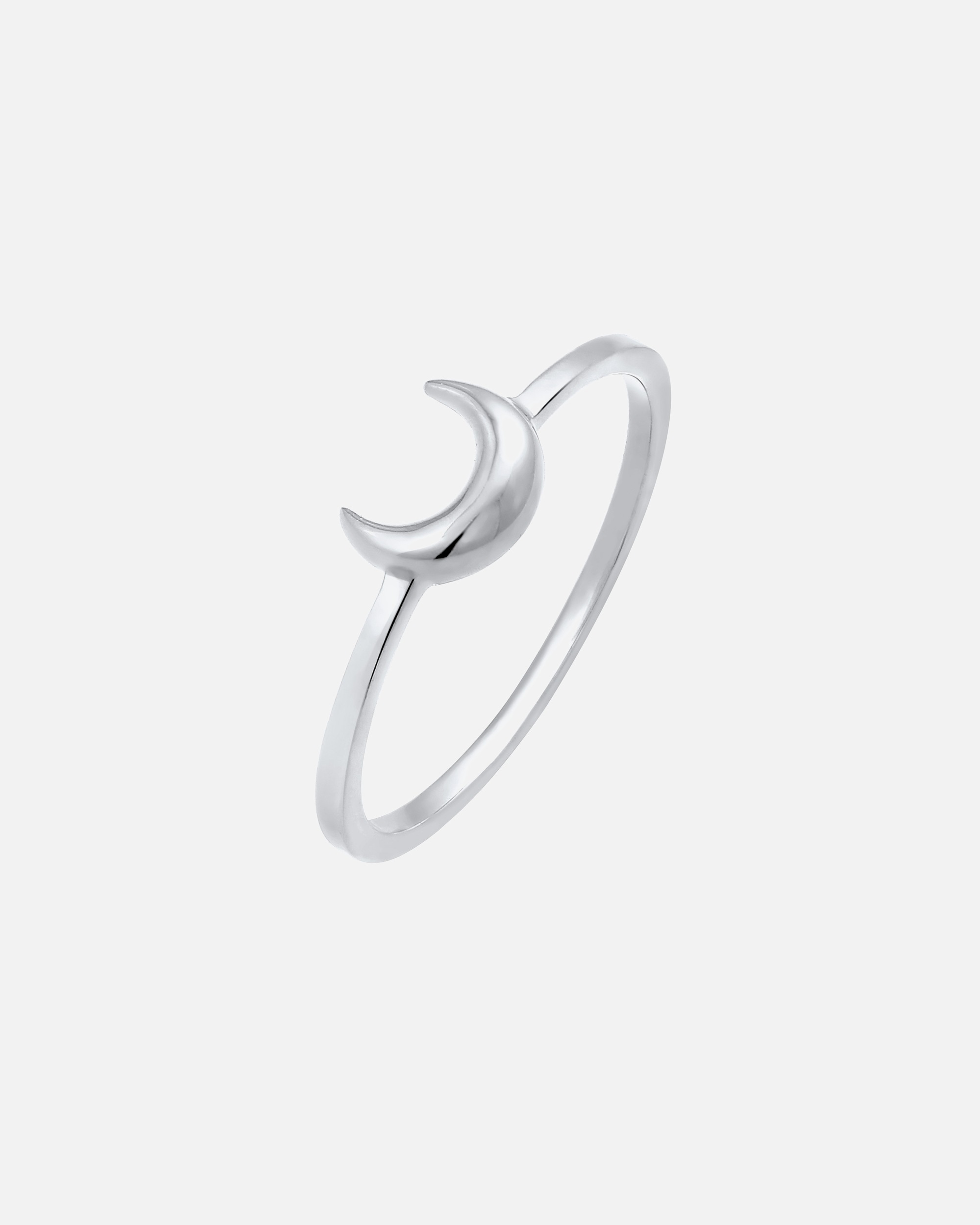 Elli Femme Half Moon Astro Basic Trend en argent sterling 925 plaqué or