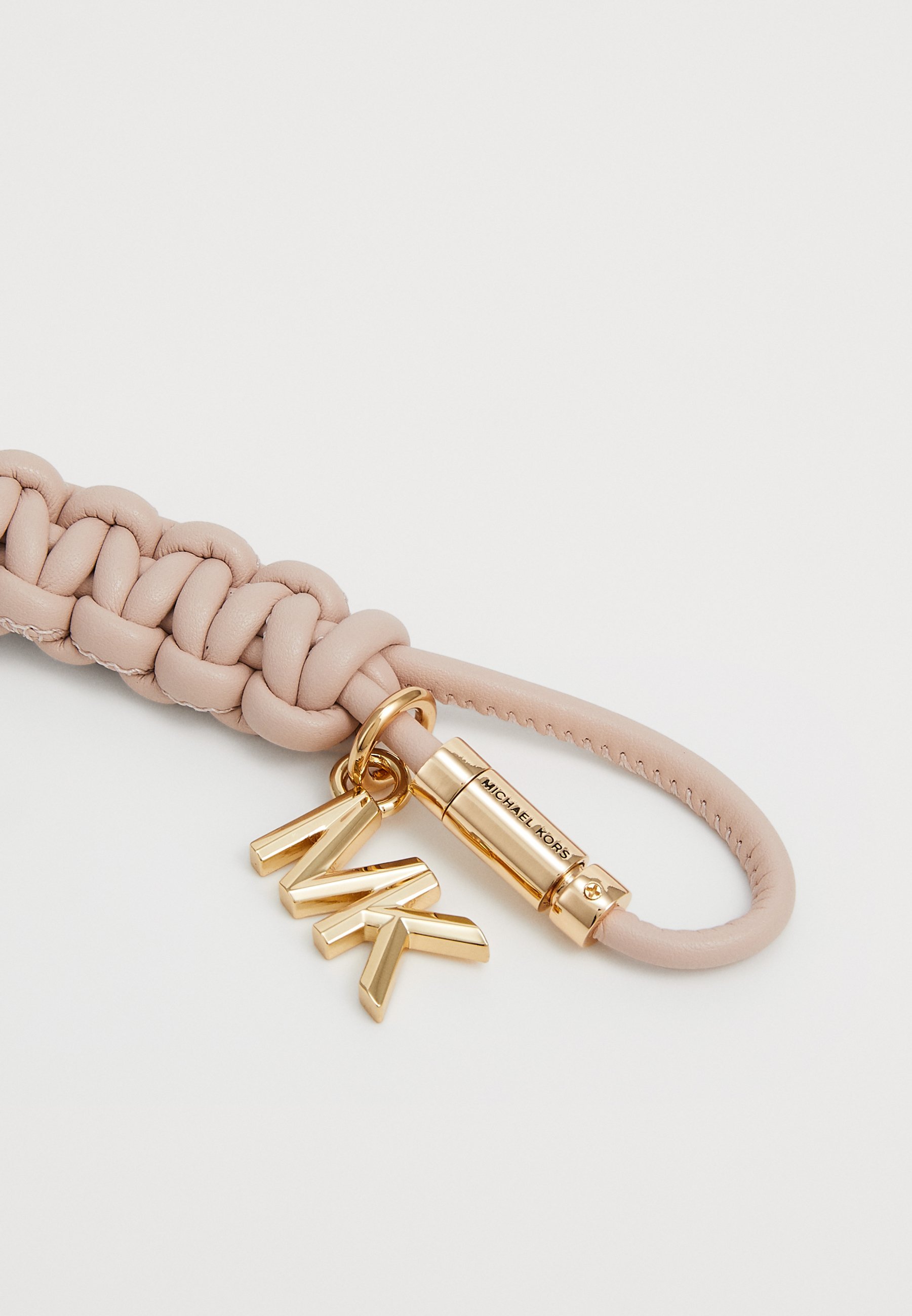 MICHAEL Michael Kors NOVELTY GEVLOCHTEN SLEUTELHANGER - Sleutelring - zachtroze