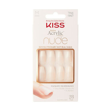 Kiss False Nails Nude Nails Leilani 1 un 1 un