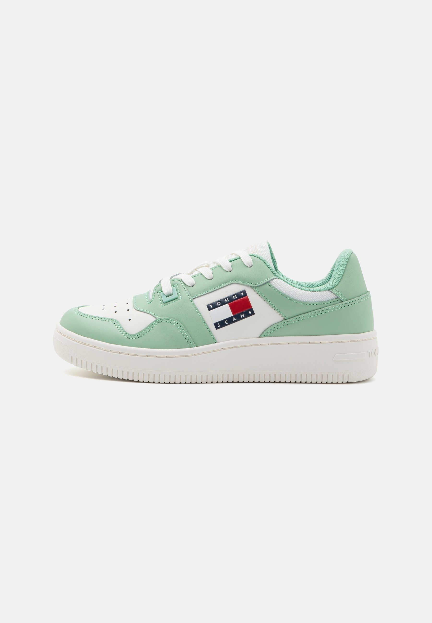 Baskets Tommy Jeans - vert clair