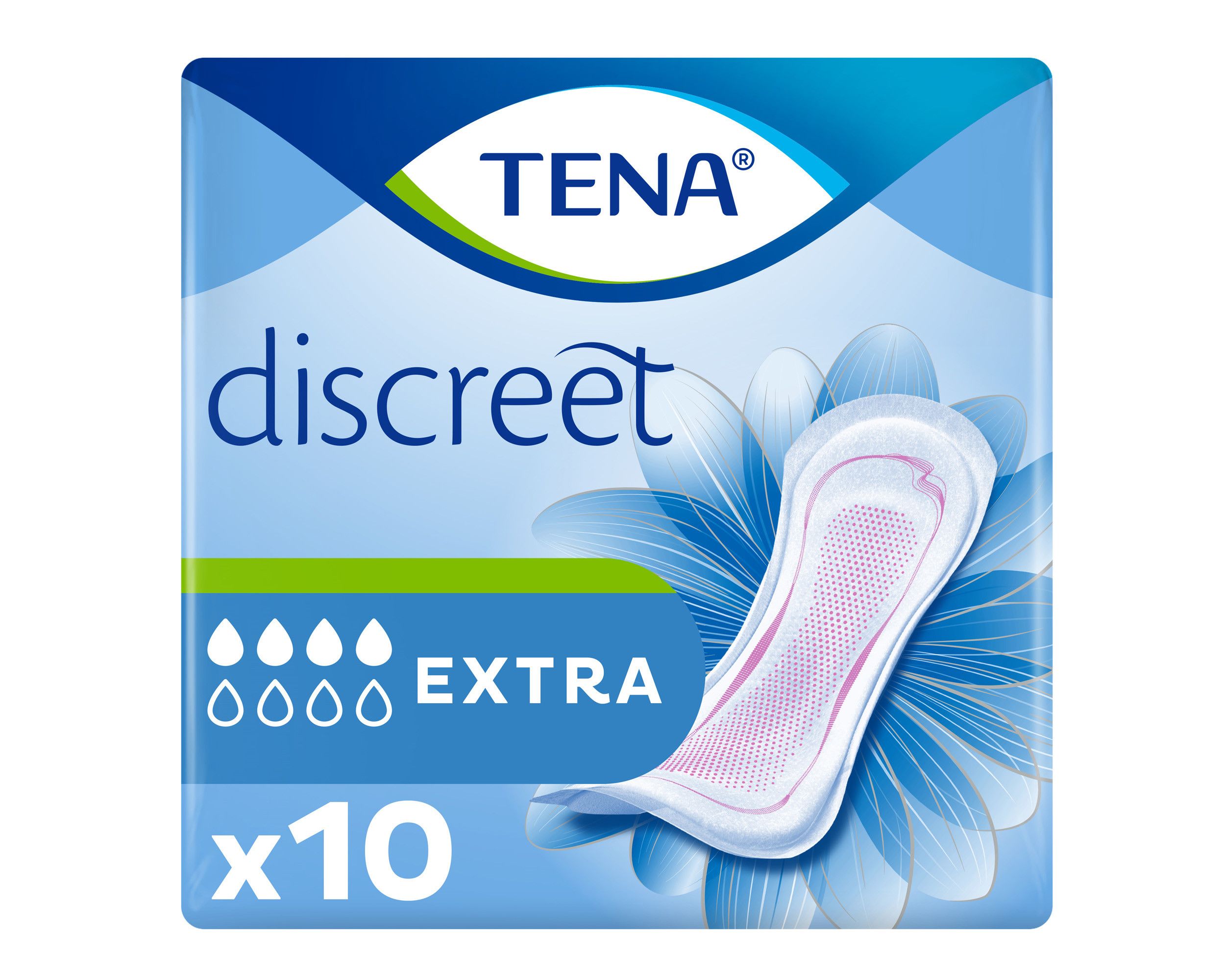 Diskrétne extra ženské inkontinenčné vložky