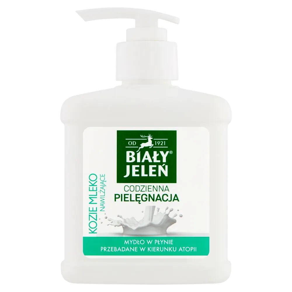 Biały Jeleń Mydło w płynie Kozie Mleko