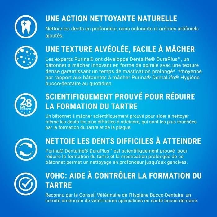 DENTALIFE  Mini - MultiPack - 108 Friandises à mâcher pour chiens de petite taille - 2 X 882g - Hygiène bucco-dentaire au quotidien