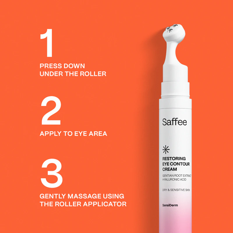 Creme restaurador para o contorno dos olhos Saffee SensiDerm