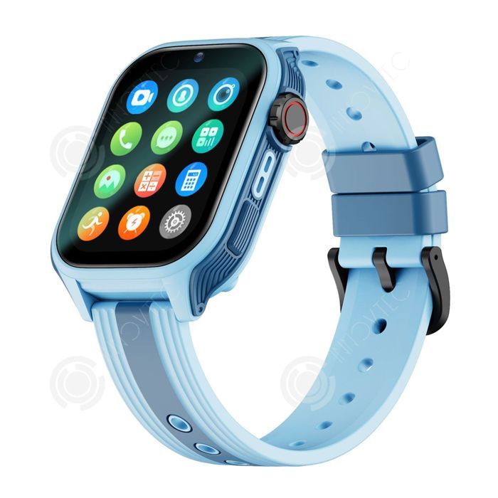 INN Smartwatch met 1,83 inch kleurentouchscreen (240x284 pixels), positioneringssmartwatch voor jongens en meisjes.