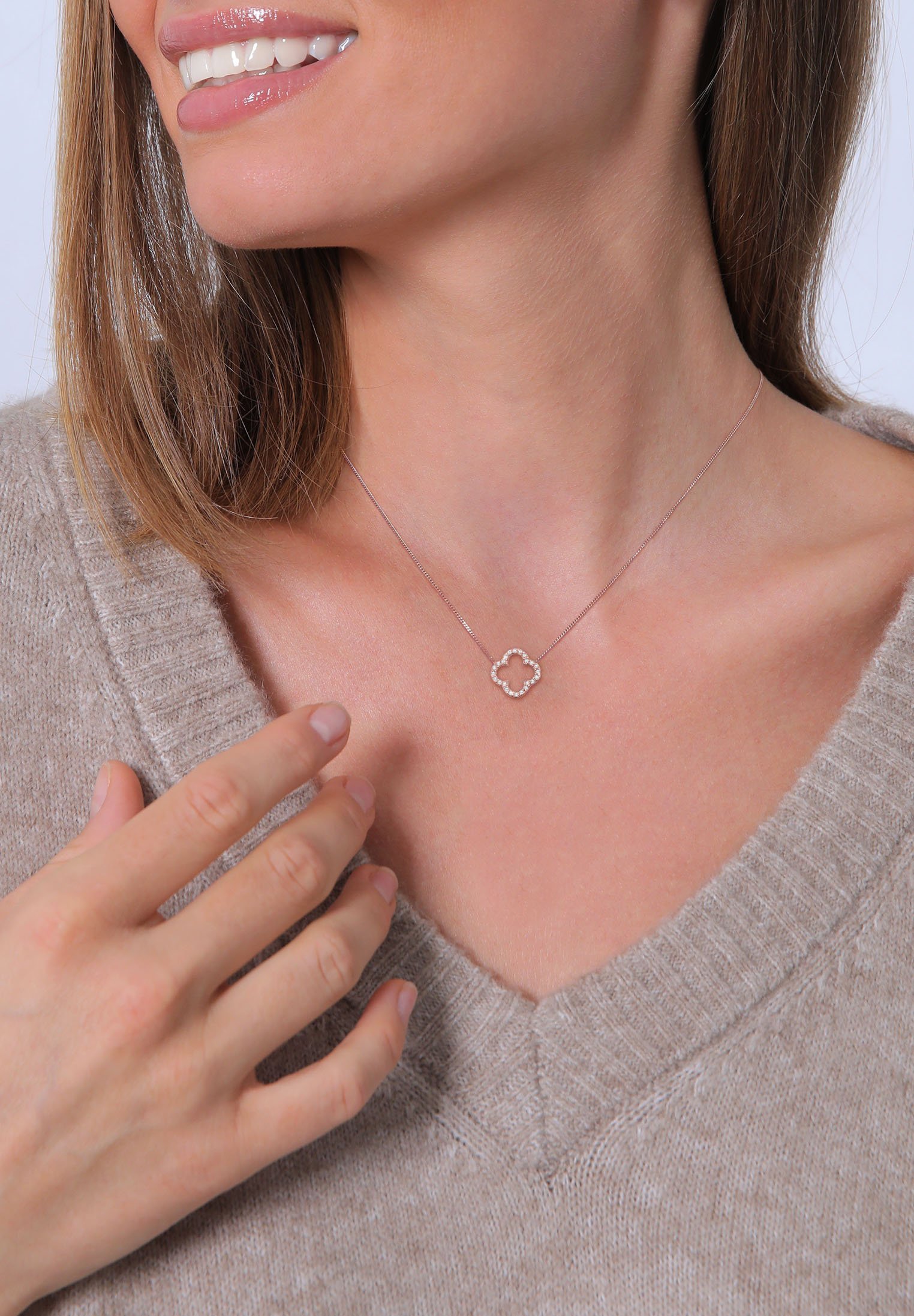 Collier Elli LUCKY ELEGANT - couleur or rose