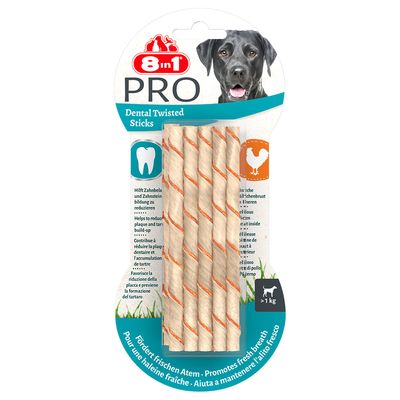 8w1 Pro Dental Twisted Sticks Chicken