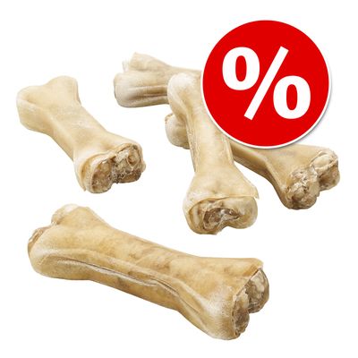 Pachet economisire pentru oase de mestecat Barkoo cu umplutură de tripă