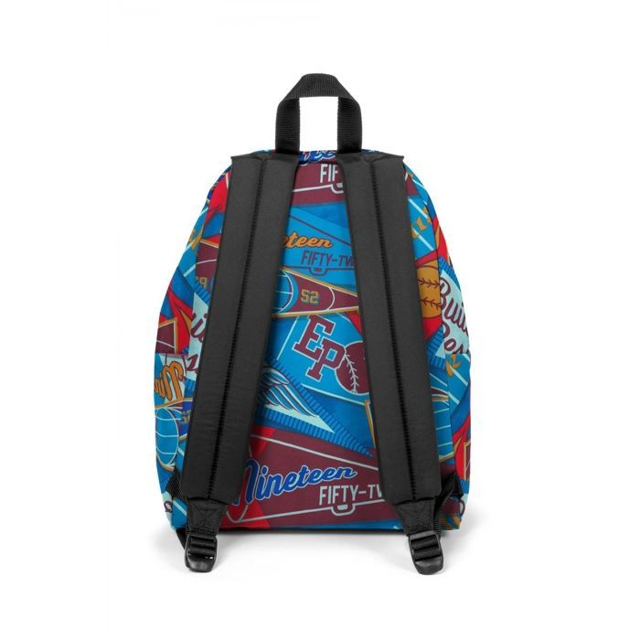 Mochila acolchada EASTPAK Pak'r Clash azul con 1 compartimento.