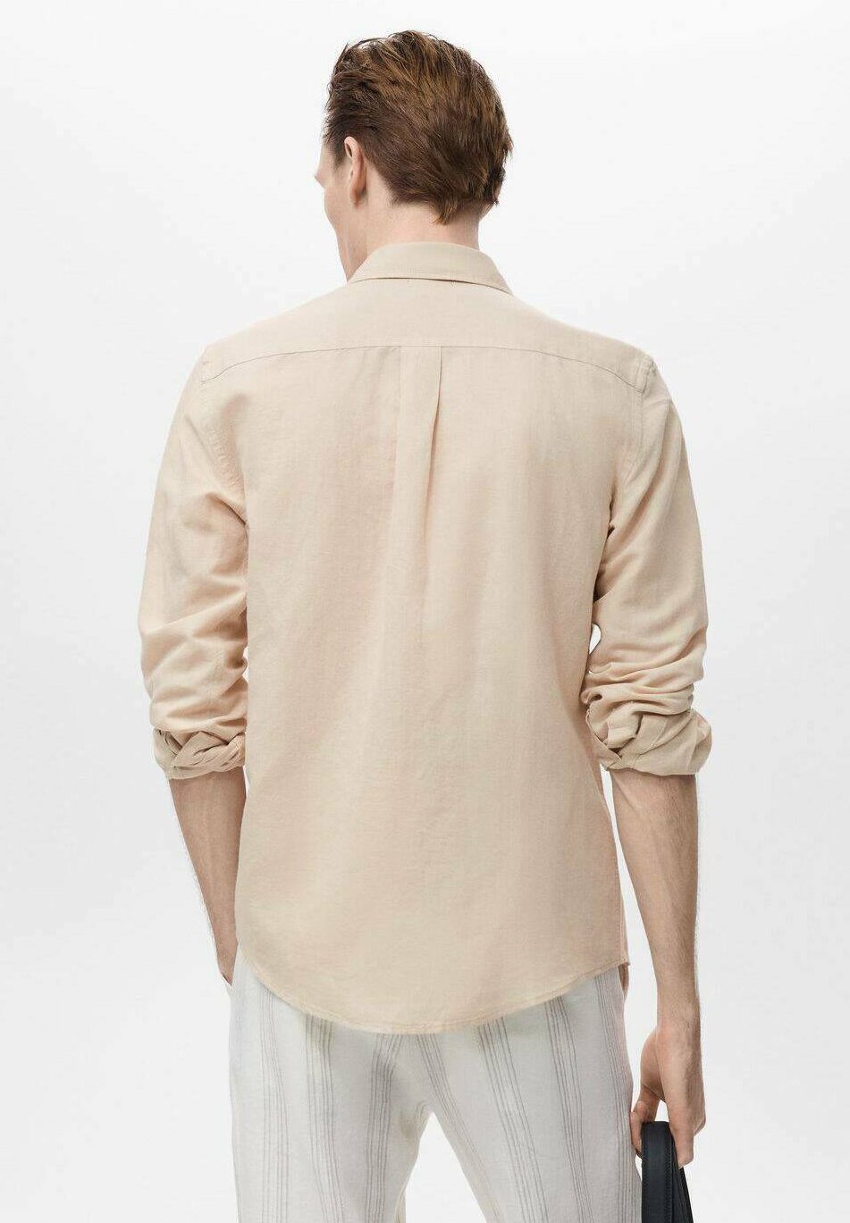 Mango POCKET - Hemd - sand