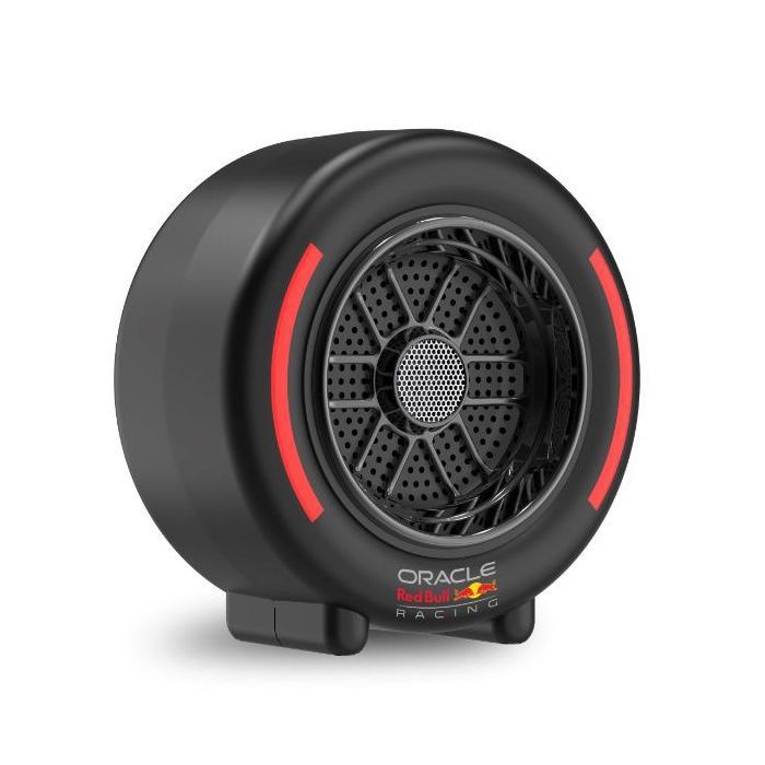 Alarm Clock Speaker - RED BULL - RB-SK310 - 8W RMS - Bluetooth 5.0 - FM Radio - LED Display