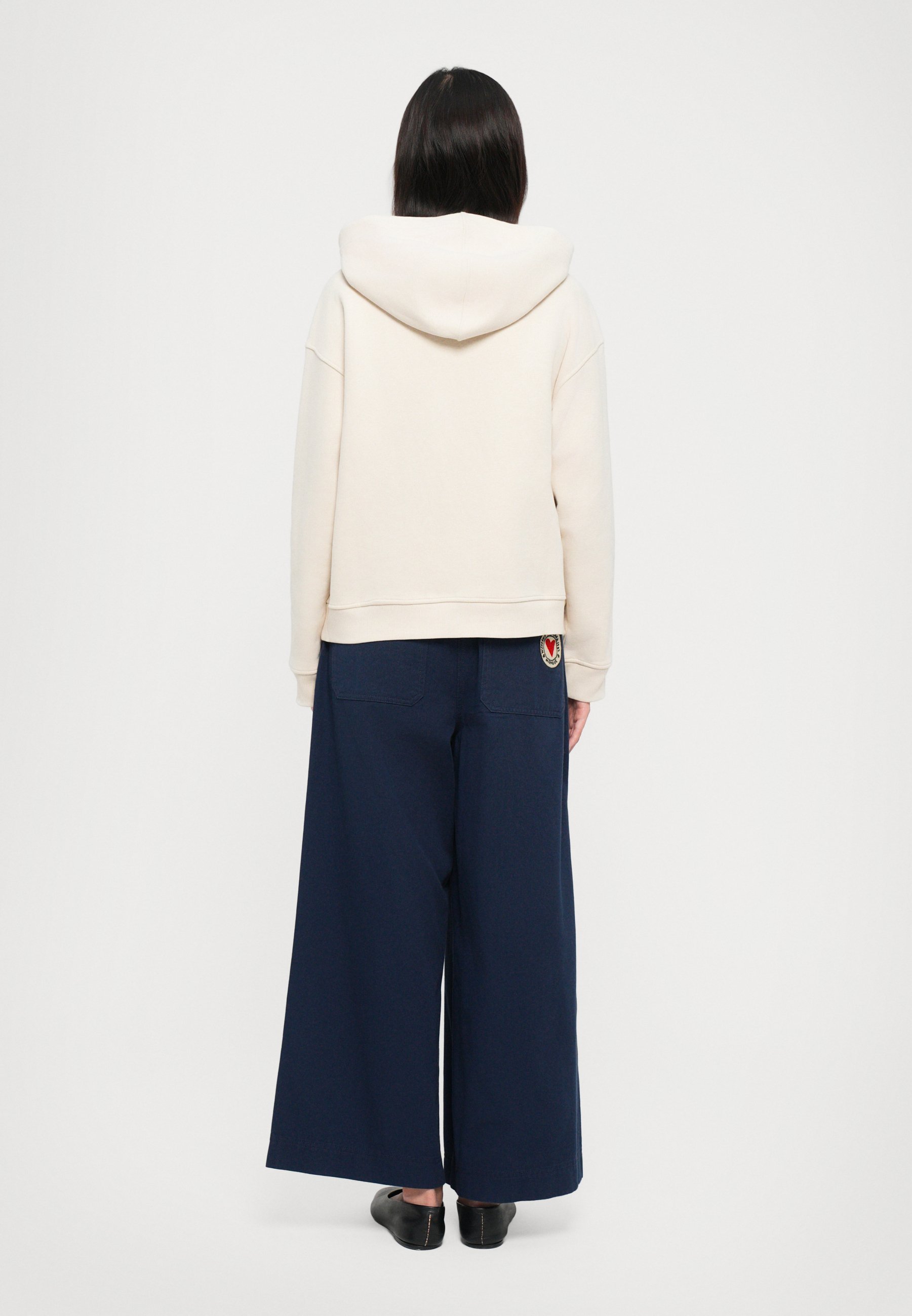 WEEKEND MaxMara CANE - Sweat-shirt zippé - ivoire