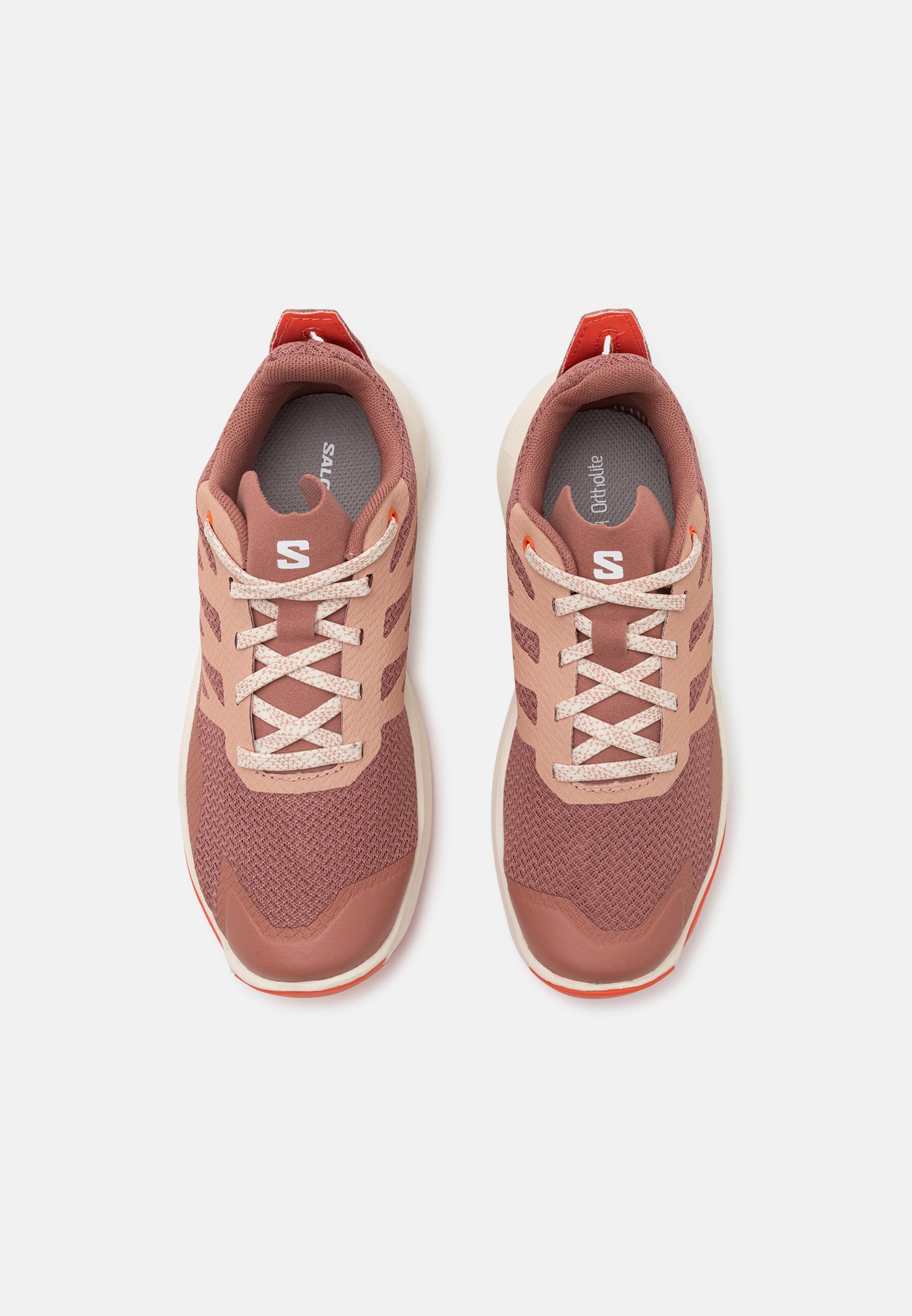 Salomon PATROL UNISEX - Pantofi de drumeție - burlwood/vanilla ice/emberglow