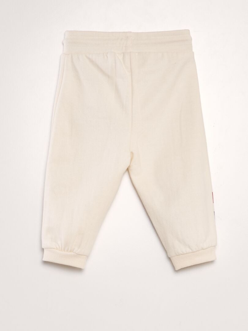 Conjunto de moletom Superman de 2 peças - BRANCO