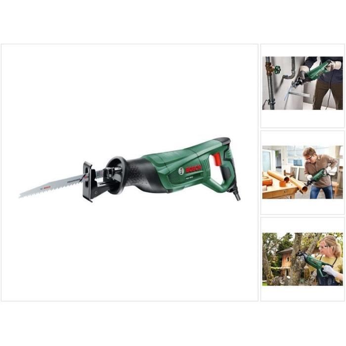 Scie sabre BOSCH PSA 7100 E - 710W - Capacité de coupe 150mm - Changement de lame SDS