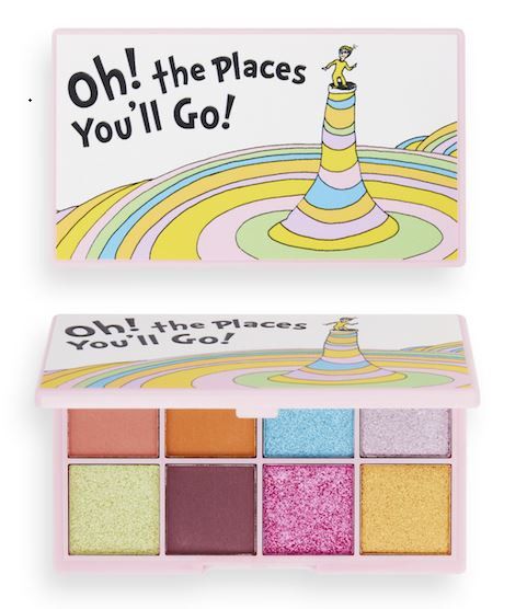 Dr. Seuss Oh, The Places You'll Go! Paleta očných tieňov Palety očných tieňov a líčenie
